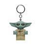 Key holder, LED light, LEGO "Star Wars The Mandolarian - Grogu"