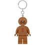 Key holder, LED light, LEGO "Gingerbread Man"