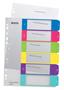 Dividers, plastic, A4 Maxi, 1-6, LEITZ 