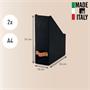 Magazine holder, cardboard, 100 mm, LEITZ 
