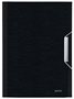 Expanding Quick binder, A4, PP, 6 parts, LEITZ "Style", satin black