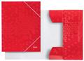 Flap folder with rubberband, 15 mm, cardboard, A4, LEITZ 