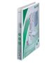 Ring binder, clear cover, 4 rings, 38 mm, A4, maxi, PP, LEITZ, white