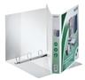 Ring binder, clear cover, 4 rings, 51 mm, A4, maxi, PP, LEITZ, white