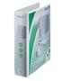 Ring binder, clear cover, 4 rings, 77 mm, A4, maxi, PP, LEITZ, white