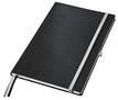 Notebook, AA, squared, 80 sheets, hard cover, LEITZ "Style", satin black