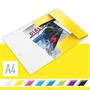 Flap folder with rubberband, PP, A4, LEITZ 