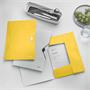 Flap folder with rubberband, PP, A4, LEITZ 