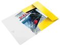 Flap folder with rubberband, PP, A4, LEITZ 