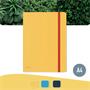 Flap folder with rubberband, PP, A4, LEITZ 