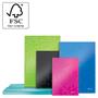 Notebook, A4, lined, 80 sheets, hard cover, LEITZ 