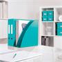 Wirebound notebook, A4, squared, 80 sheets, LEITZ 