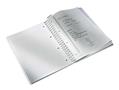 Wirebound notebook, A4, squared, 80 sheets, LEITZ 