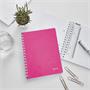 Wirebound notebook, A5, lined, 80 sheets, LEITZ 