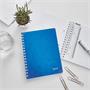 Wirebound notebook, A5, lined, 80 sheets, LEITZ 