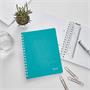 Wirebound notebook, A5, lined, 80 sheets, LEITZ 