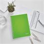 Wirebound notebook, A5, lined, 80 sheets, LEITZ 