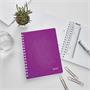 Wirebound notebook, A5, lined, 80 sheets, LEITZ 