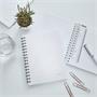 Wirebound notebook, A5, squared, 80 sheets, LEITZ 