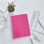 Wirebound notebook, A5, squared, 80 sheets, LEITZ 