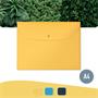 Document holder, 2 pockets, A4, PP, snaps, LEITZ 