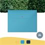 Document holder, 2 pockets, A4, PP, snaps, LEITZ 