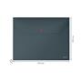 Document holder, 2 pockets, A4, PP, snaps, LEITZ 