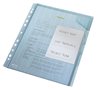 Organiser punched pockets, A4, 200 micron, orange peel, LEITZ 