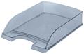 Letter tray, plastic, LEITZ "Plus", smoke color
