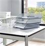 Letter tray, plastic, LEITZ 
