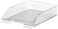 Letter tray, plastic, LEITZ "Plus", transparent white