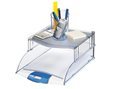Letter tray riser, plastic, LEITZ 