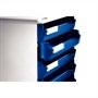 Drawer Cabinet, plastic, 5 tiers, LEITZ,