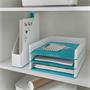 Letter tray, plastic, dual colour, LEITZ 