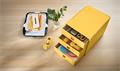 Drawer cabinet, laminated cardboard, 3 drawers, LEITZ 