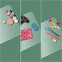 Desk mat, 70x36 cm, LEITZ, transparent