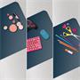 Desk mat, 80x40 cm, LEITZ, dark blue