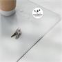 Desk mat, 80x40 cm, LEITZ, light blue