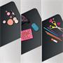 Desk mat, 80x40 cm, LEITZ, black