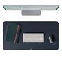 Desk mat, 70x36 cm, felt, LEITZ, dark grey
