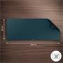 Desk mat with mouse pad, 100x40 cm, LEITZ, dark grey
