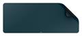 Desk mat with mouse pad, 100x40 cm, LEITZ, dark grey
