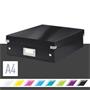 Storeage box, organiser, laminated cardboard, M size, LEITZ 