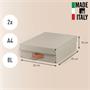 Storage box, M size, short, LEITZ 