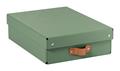 Storage box, M size, short, LEITZ "Puro", sagegreen