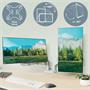 Monitor arm, for two monitors, LEITZ 