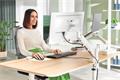 Monitor- and notebook arm, LEITZ 