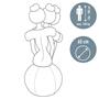 Sitting ball, stopper function,  65cm, LEITZ 