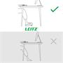 Footrest, adjustable, LEITZ 