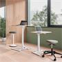 Sit/stand laptop desk, LEITZ 